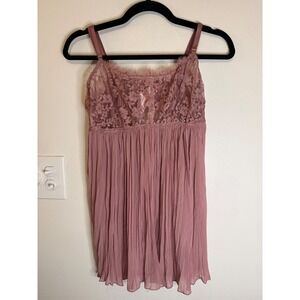 Victoria's Secret Babydoll Slip Dress Dusty Pink Size XL NWT